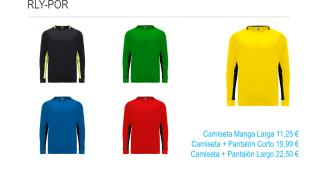 Catalogo Equipaciones Portero 2023-2024